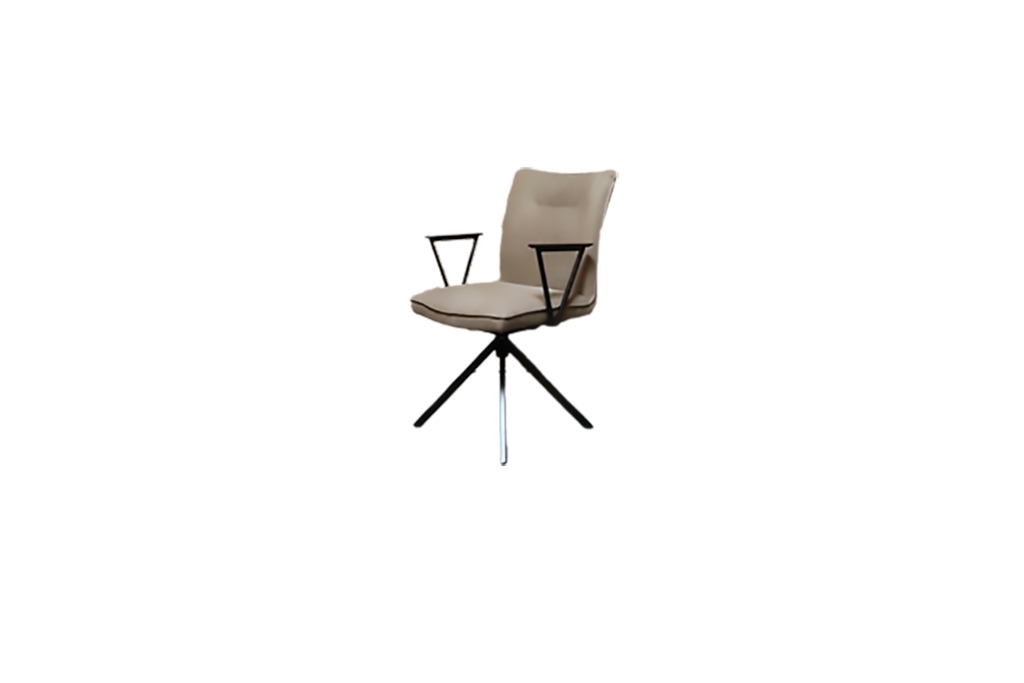 Industrial chair Anna | TRT Straight Bakelite  | Elegance leather Tin